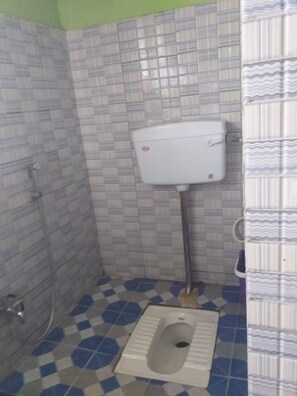 Secador de pelo, toallas, champú y papel higiénico