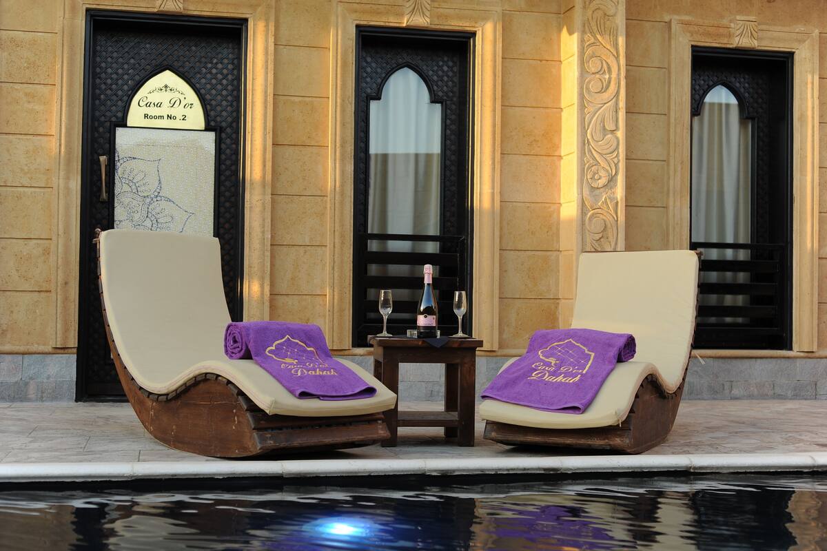 Luxury Double Room | Courtyard view