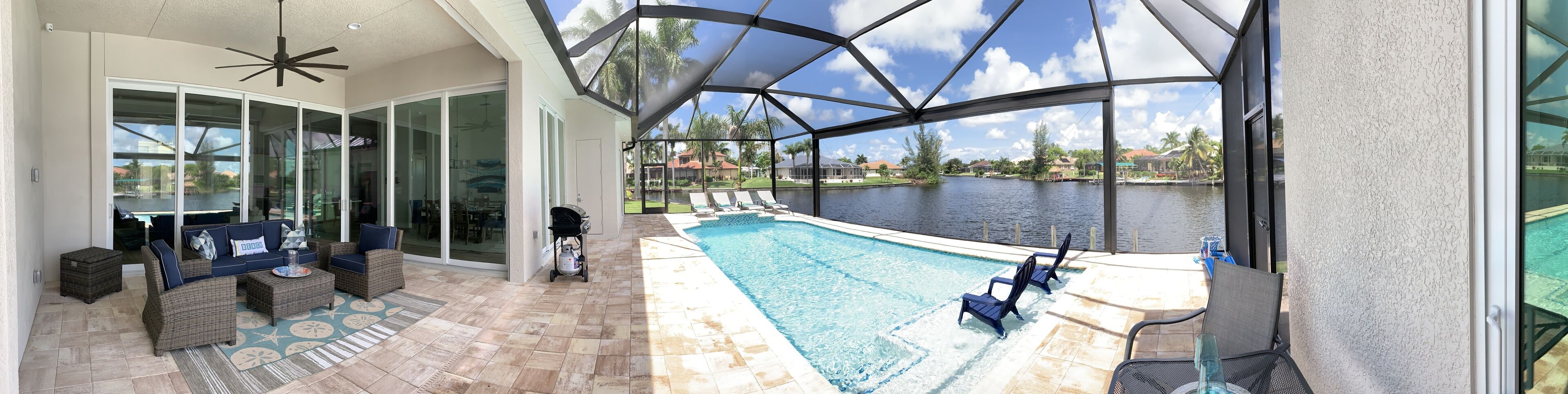 Udendørs pool, opvarmet pool