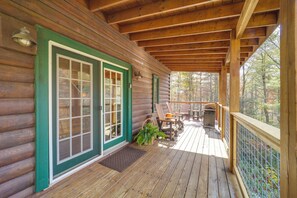 Terrace/patio - 8 Mi to Appalachian Ski! Mtn-View Gem on 22 Acres (Lenoir)