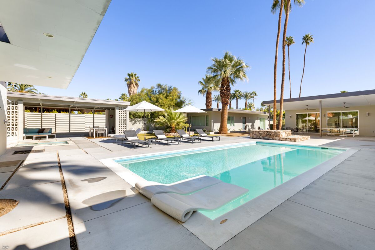 Fall Stays Available! Modern Home with Pool & Cabana neighboring the famous Frank Sinatra Estate