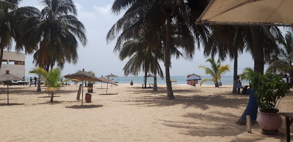 Private beach
