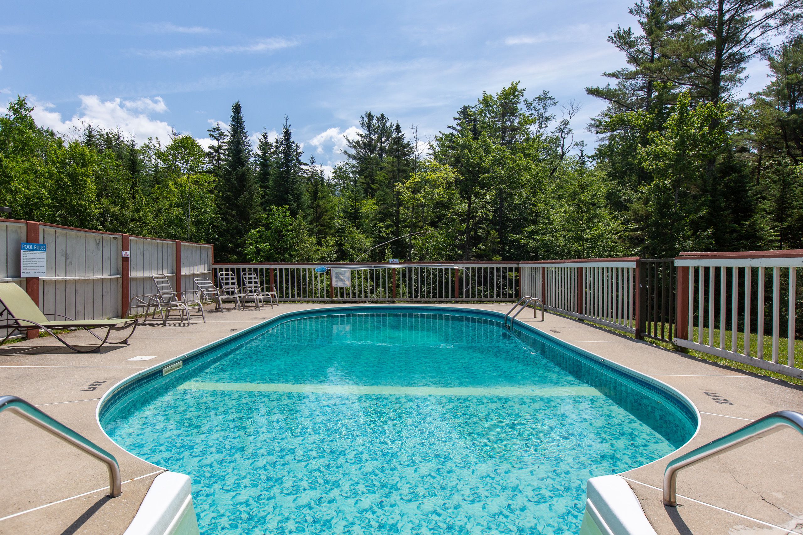 Seasonal outdoor pool