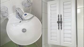 Haartrockner, Seife, Shampoo