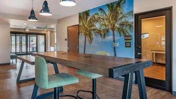 Free daily on-the-go breakfast