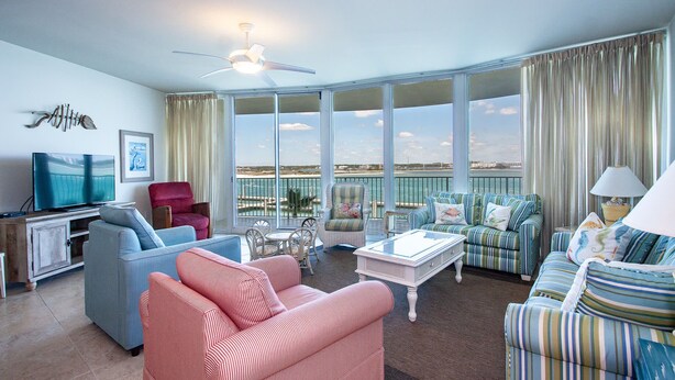 Condo, Multiple Beds, Private Pool, Ocean View | View from room - Condo With Panoramic View of Perdido Bay - Unit Crc0204 (Orange Beach)