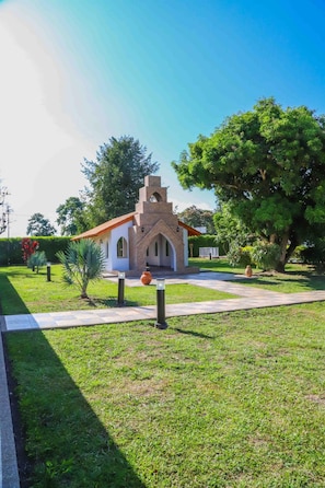 Overnattingsstedets uteområder