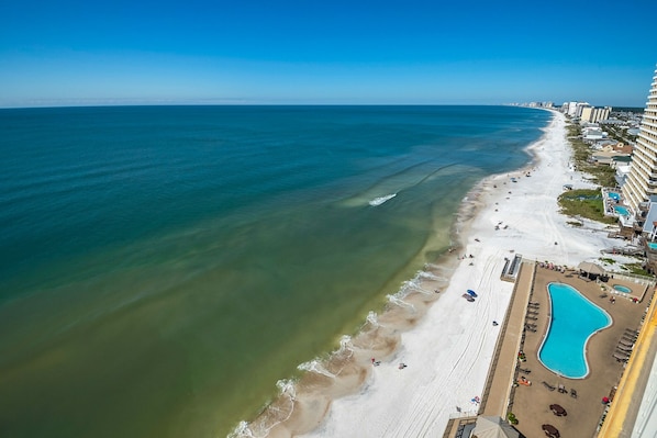 On the beach - Treasure Island 1601 (Panama City Beach)