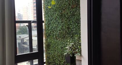 Industrial style downtown apartment