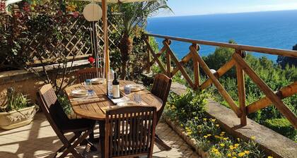 Villino Cetarola: Terrace Sea View on Natural Bay in Sperlonga