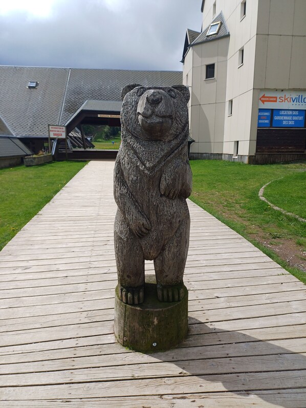 Property grounds - Studio sleeps 4 full heart of the resort of Lioran in the Cantal (Le Lioran)