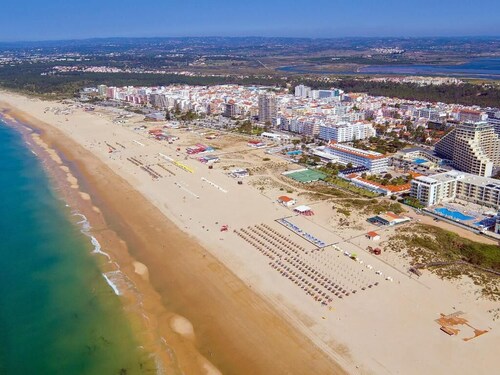 First Line of Monte Gordo Beach