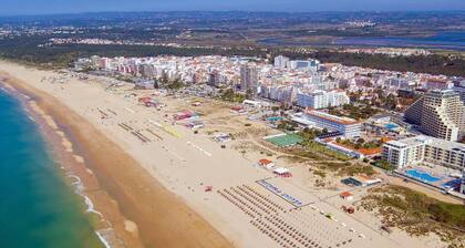 First Line of Monte Gordo Beach