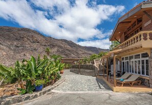 Terrace/patio - GC0282 Holiday house with shared pool in Mogán (Mogán)