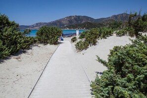 Am Strand, Strandtücher