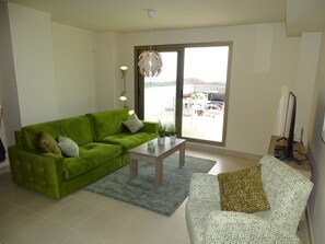 Smart TV, DVD player - Spectaculair penthouse, incl. water, internet (Pilar de Jaravia)