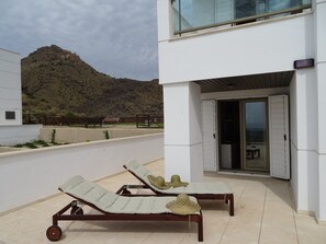 Terrace/patio - Spectaculair penthouse, incl. water, internet (Pilar de Jaravia)