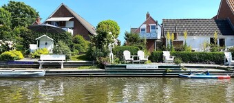 Stylishly romantic gallery apartment in ANKERHAUS AM SIEL with balcony