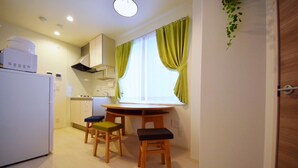 Apartment, 1 Bedroom (102) | Private kitchen - Three (Tokyo)