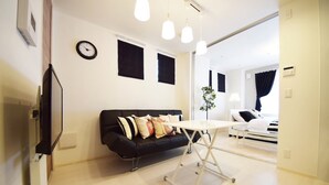 Apartment, 1 Bedroom (101) | Living room - Three (Tokyo)