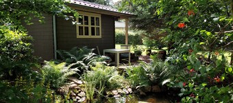 Small wooden hut on the Hilkenberg - beach house - for 1-2 people in the middle of nature