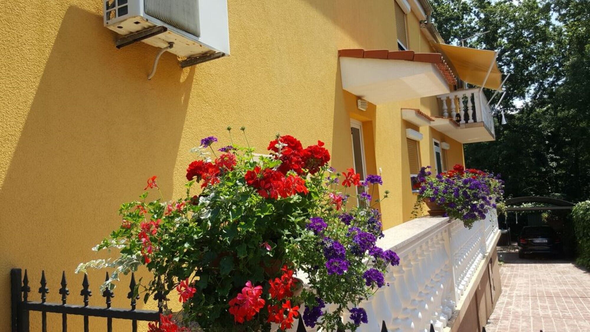 Enceinte de l’hébergement