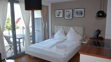 1 Schlafzimmer, Bügeleisen/Bügelbrett, kostenloses WLAN, Bettwäsche