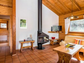 Fernseher, Kamin