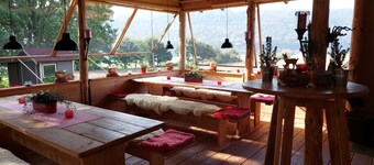 Small wooden hut on the Hilkenberg -Lavendelhütte- for 1-2 persons in the middle of nature