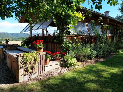 In the middle of nature -Almhütte- 9m² for 1-2 persons at Hilkenberg