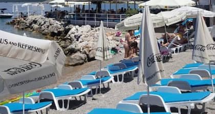 Wifi gratuit, 250m de la plage, air conditionné, parking privé, 2 + 2