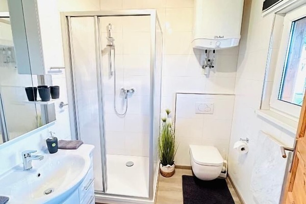 Appartement Birke (32qm) mit Dachterrasse und WLAN-Gästehaus am Burgberg