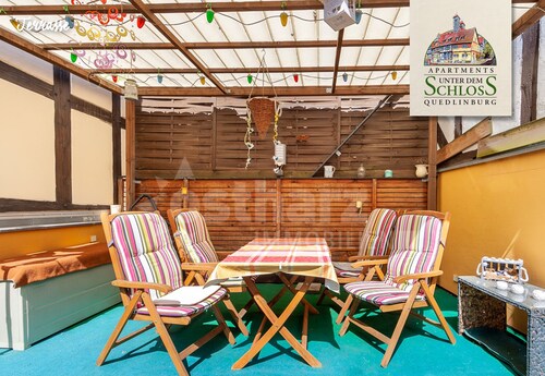 Feel-good apartment (87m², single monument) in the middle of the old town of Quedlinburg