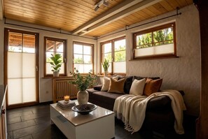 TV, books - Himmelreich—small, charming, sunny, with a terrace (Überlingen)
