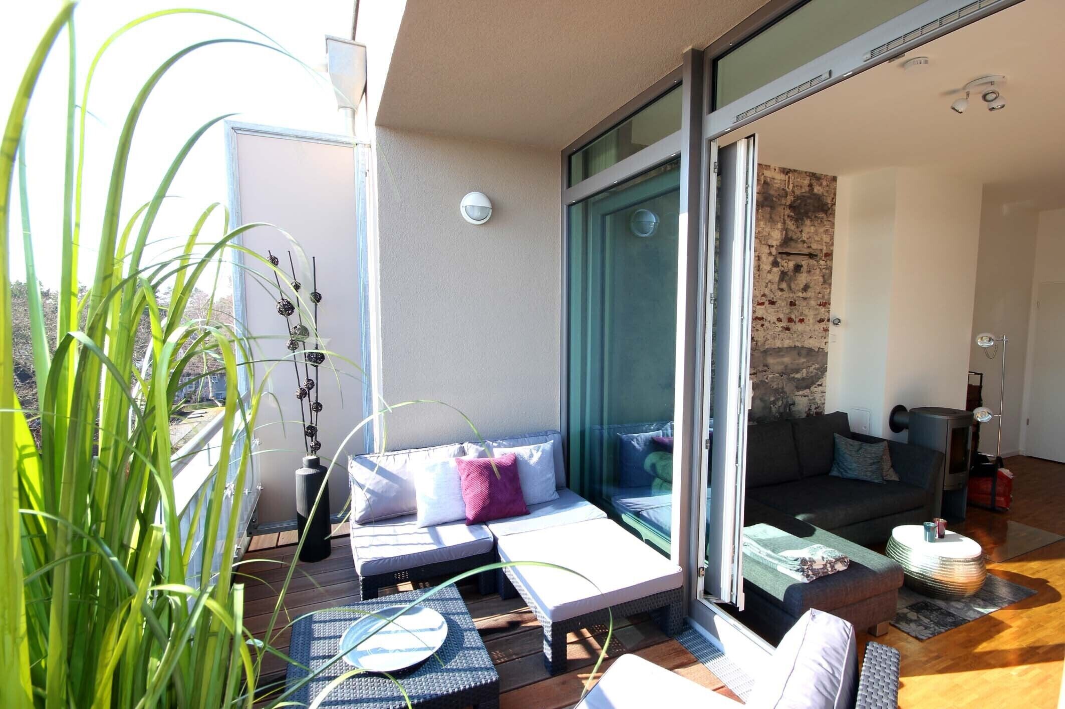 Terrasse mit Lounge