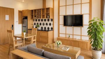 Panoramic Apartment, 1 Queen Bed with Sofa bed | Private kitchen