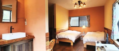 Chambre Standard avec lits jumeaux | AccĂšs au Wi-Fi (inclus)