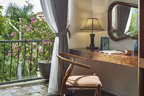 Deluxe Twin Room, 2 Single Beds, Balcony, Mountain View | View from room