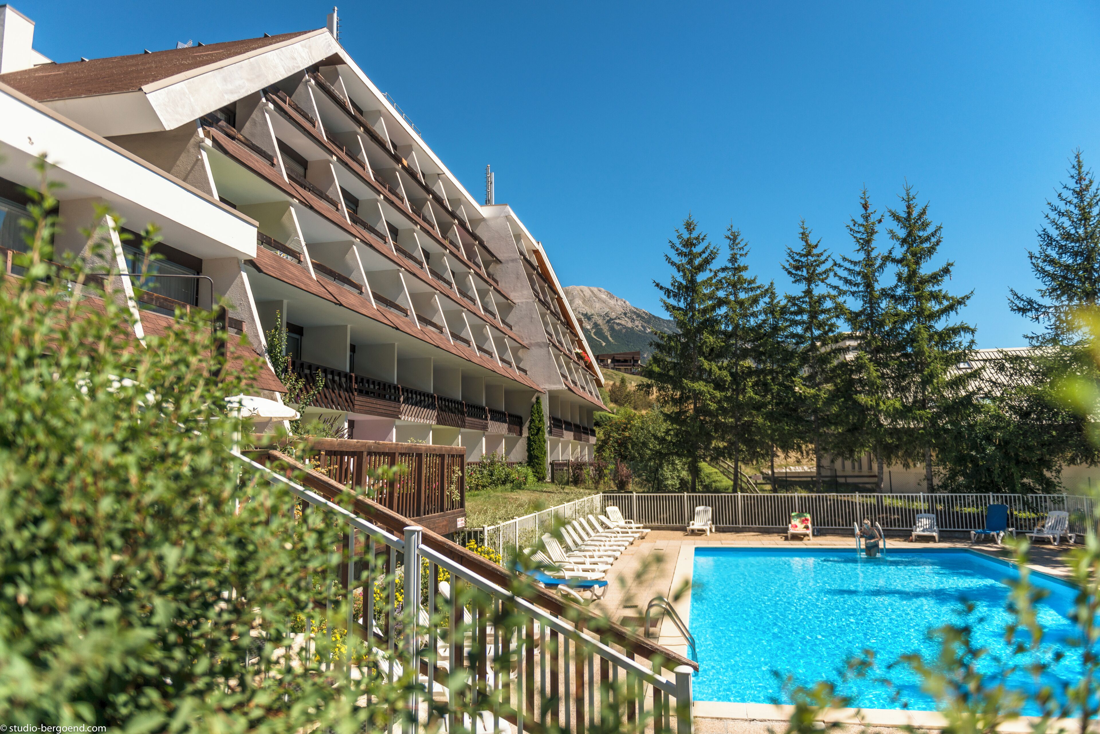 Façade de l’hébergement 