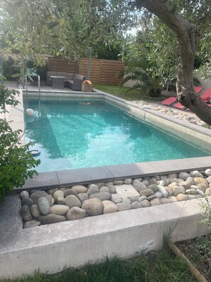 Outdoor pool - villa le luberon in provence (Mérindol)