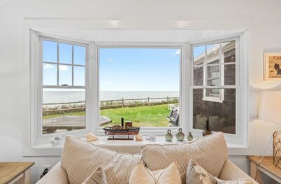 Completely Renovated Cottage Overlooking Nantucket Sound with Private Beach