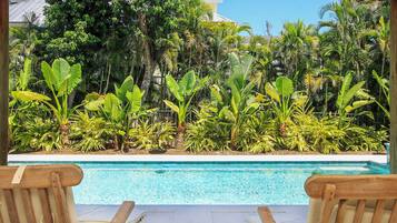 Una piscina climatizada