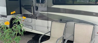 30 'camper op prive-instelling.