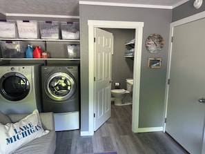 Interior - 30' motorhome on private setting. (Cedar)