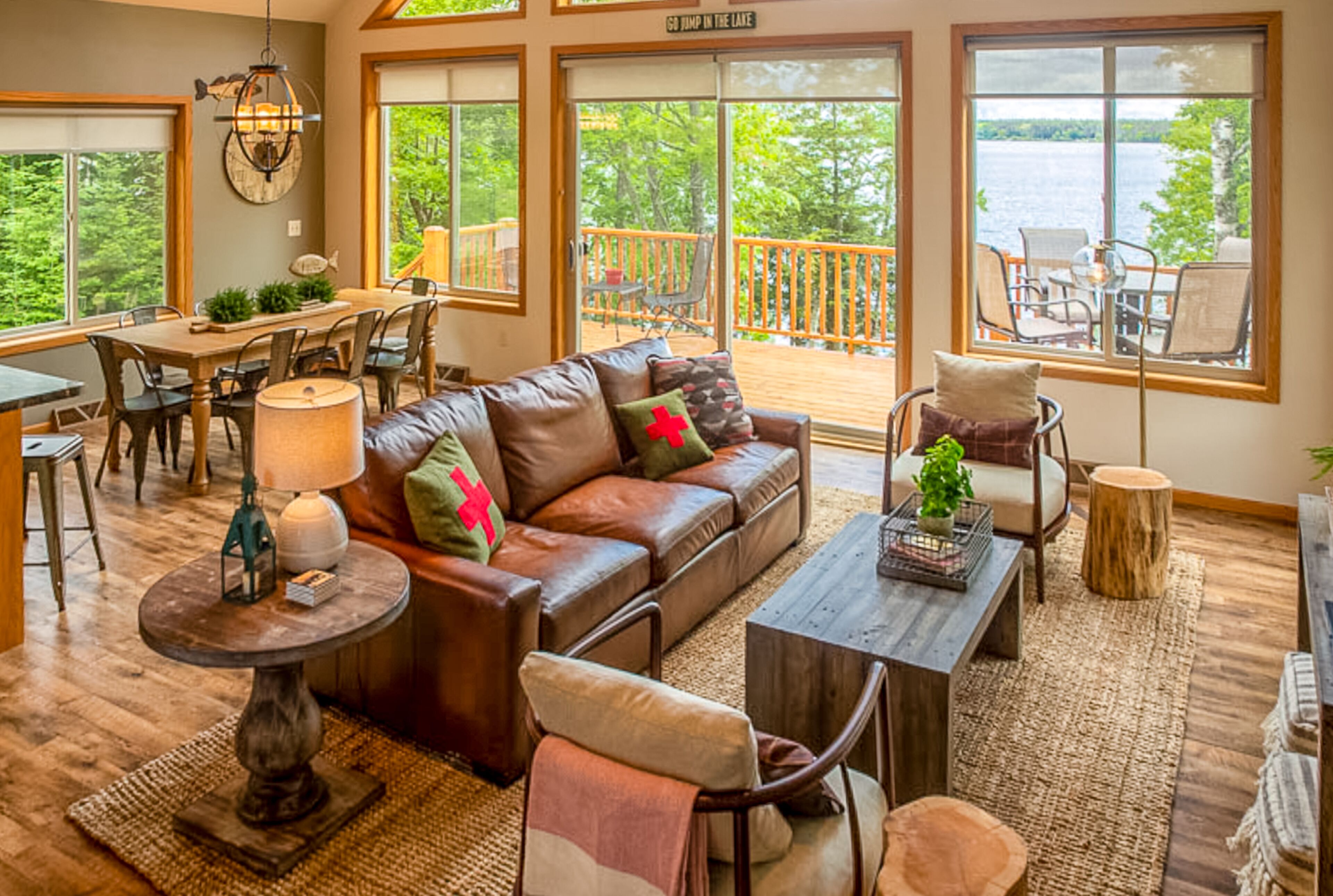 TV, DVD player, books