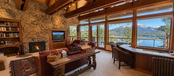 Secluded Lodge with Lake Views