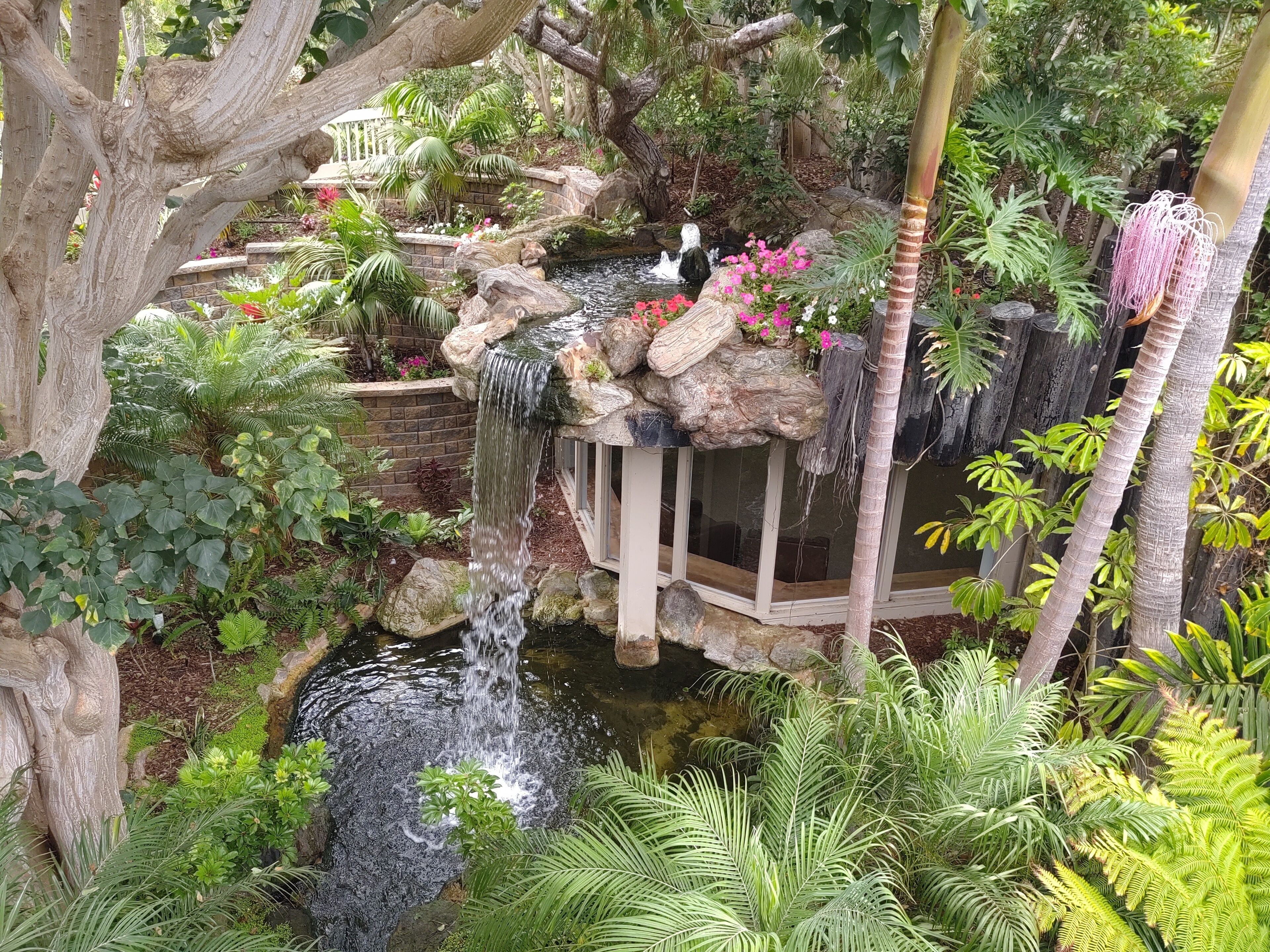 soothing waterfalls