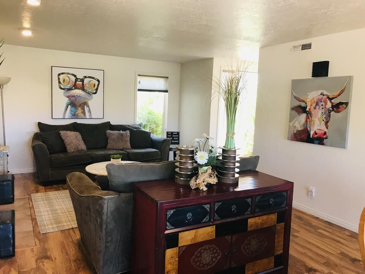 Smart TV, Netflix, DVD player, foosball