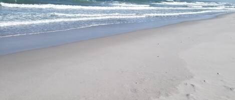 在海滩、沙滩椅
