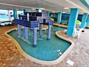 Indoor pool, a heated pool - Wonderful Oceanfront 1Br Suite (Myrtle Beach)